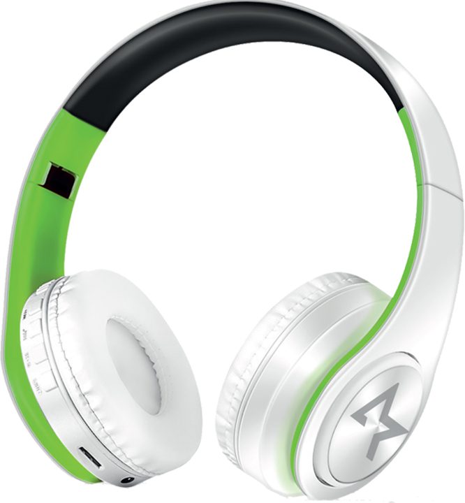 All Star  Cuffie Bluetooth ASH-08GKK white