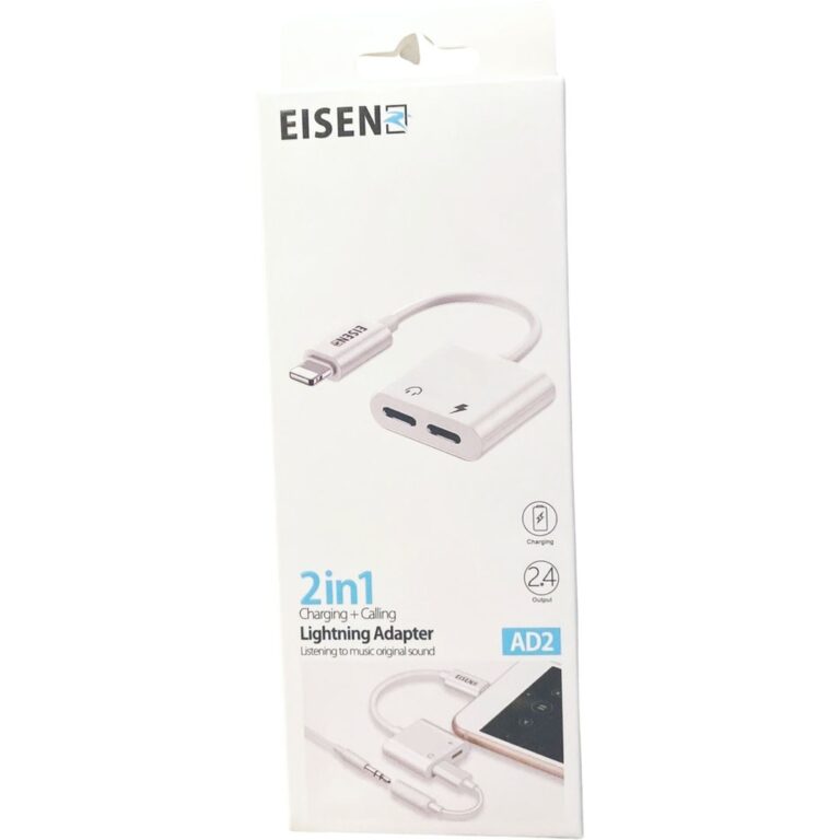 Eisenz 2-1 Charging + Calling to Lightning Adapter - AD2