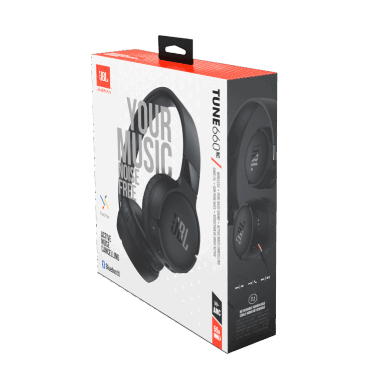 JBL Cuffie Bluetooth Tune 660NC T660NC Black