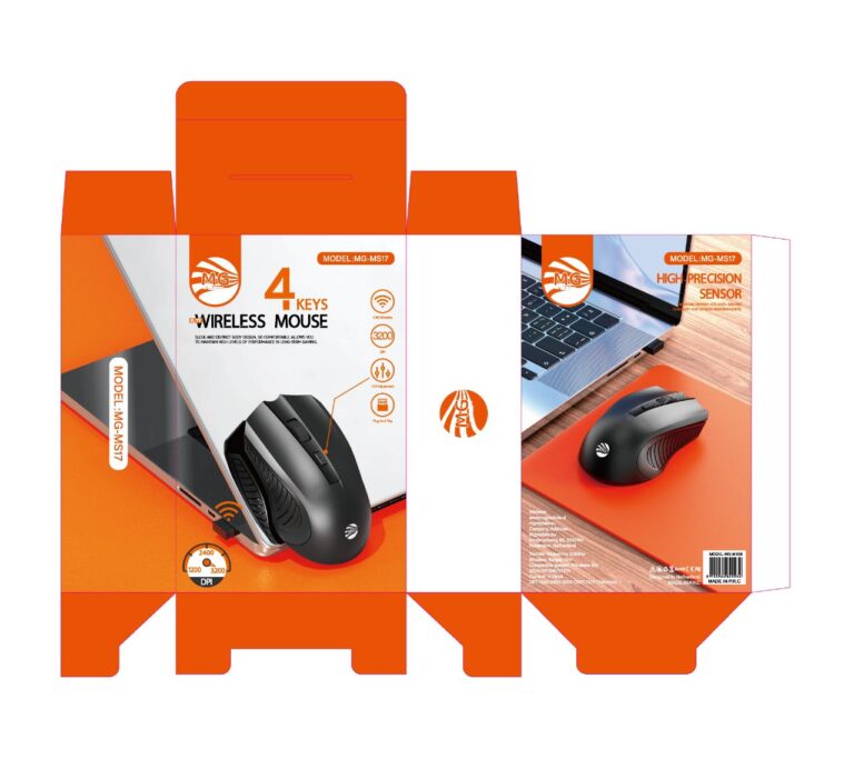 MG 4 keys Wireless Mouse MG-MS17