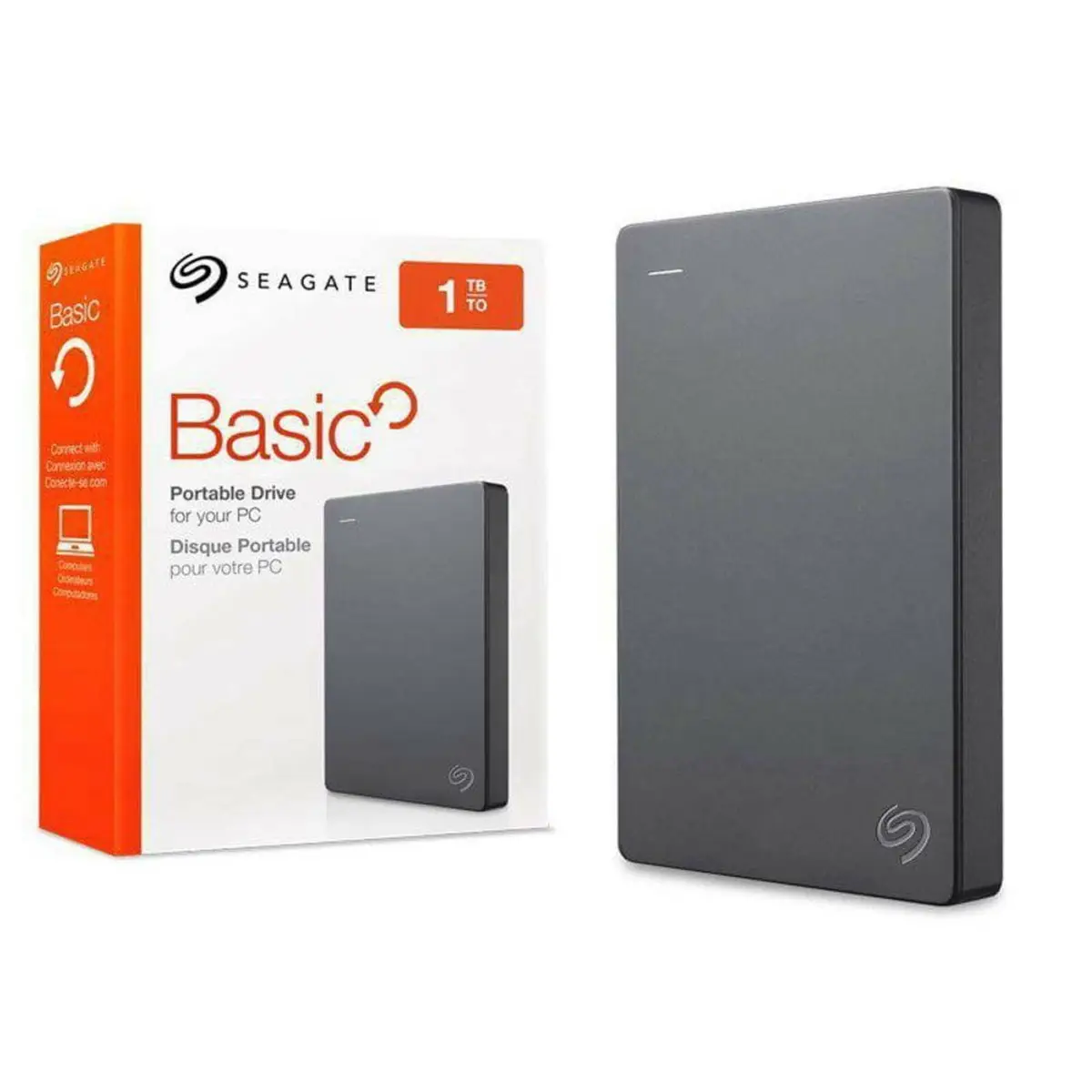 Seagate HDD Esterno STJL1000400 Basic 1TB 2.5" USB3.0 Seagate HDD Esterno STJL1000400 Basic 1TB 2.5" USB3.0