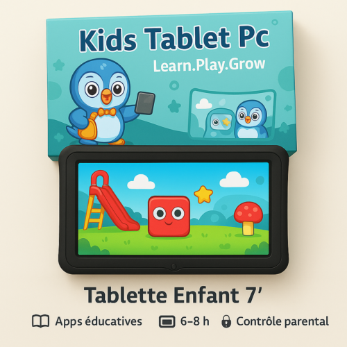 KidsPlay Tablet Bundle – Buy One, Get One Free + 2 Premium Headsets – Image 2
